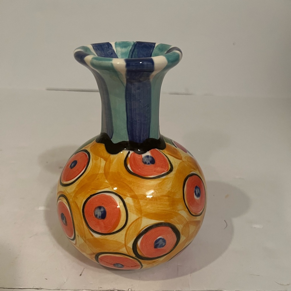Vicki Carroll hand made pottery vase